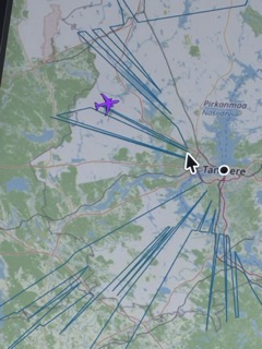 Tarr 1090 screenshot with airplane